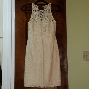 J. Crew NWT white/ cream Lace Dress